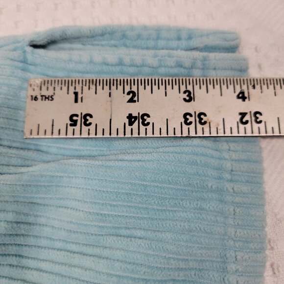 Croft & Barrow women's shirt corduroy shacket side pockets‎ pastel mint size S - Picture 7 of 15